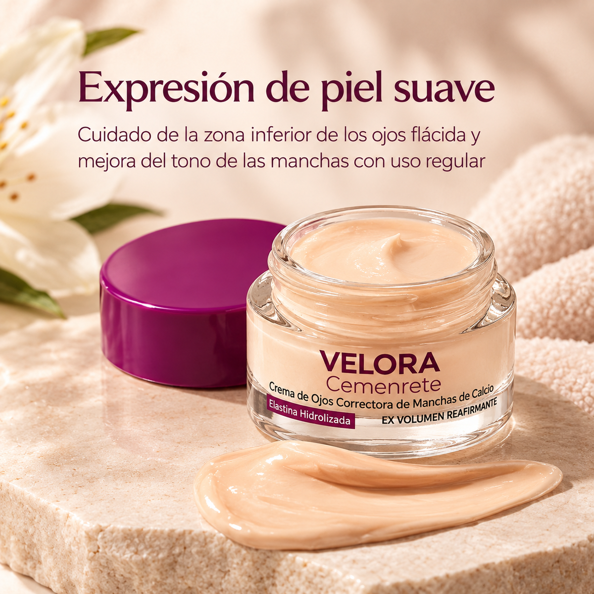 Cemerete Eye Cream | Niacinamida + Calcio · 15 ml