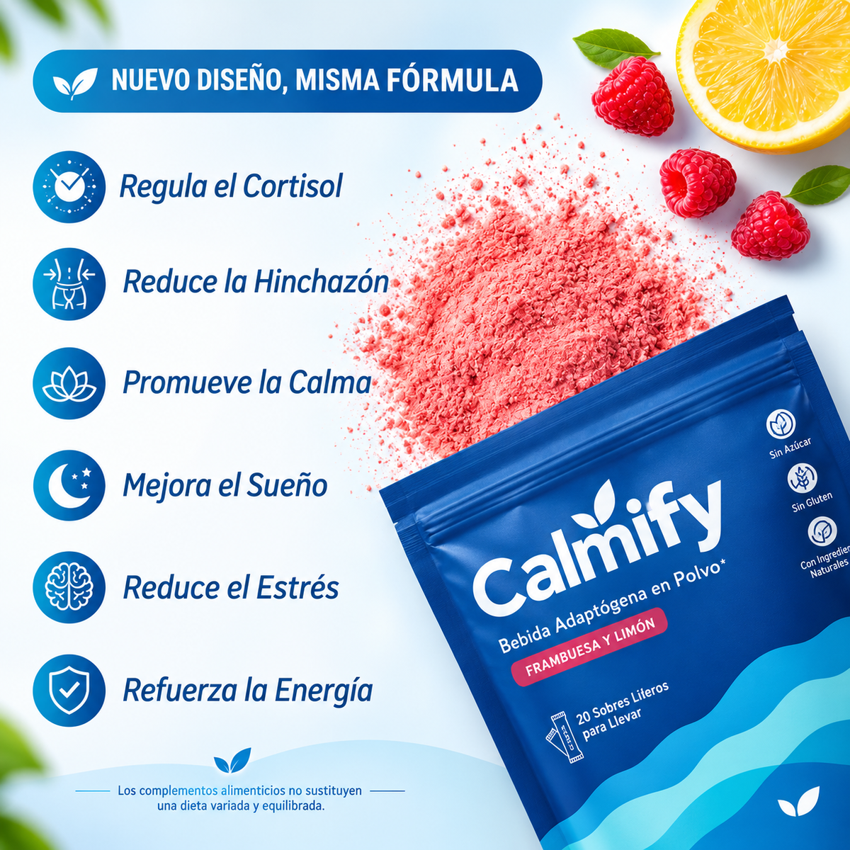 Calmify®  I Menos cortisol, más calma La fórmula deliciosa