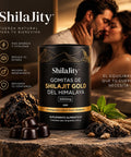 Suplemento en Gominolas de Shilajit gold del Himalaya con Ashawagandha , Gokshura y Black Musli